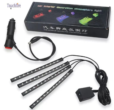 High quality Multicolour 48-LED Car Interior Ambient Light Featuring An Remote Control-12V
